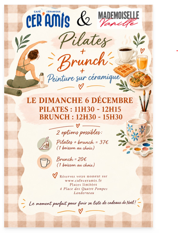 brunch pilate 6 décembre